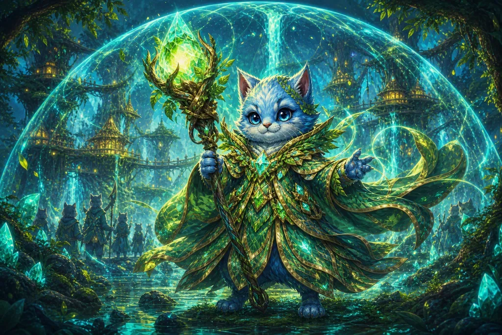 Mili, Voz da Vila, the central character of the A Vila Oculta deck